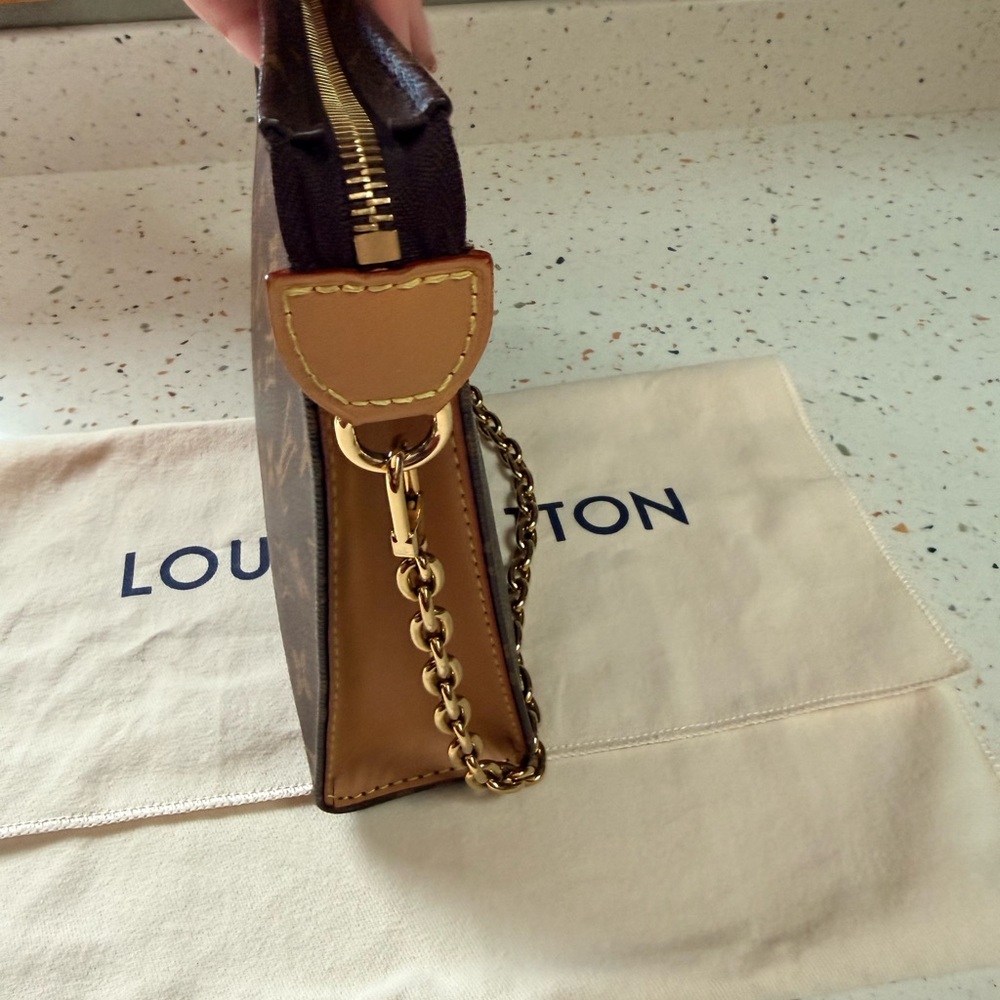 Louis Vuitton Toiletry Pouch on Chain Monogram Canvas - Picture 8 of 13